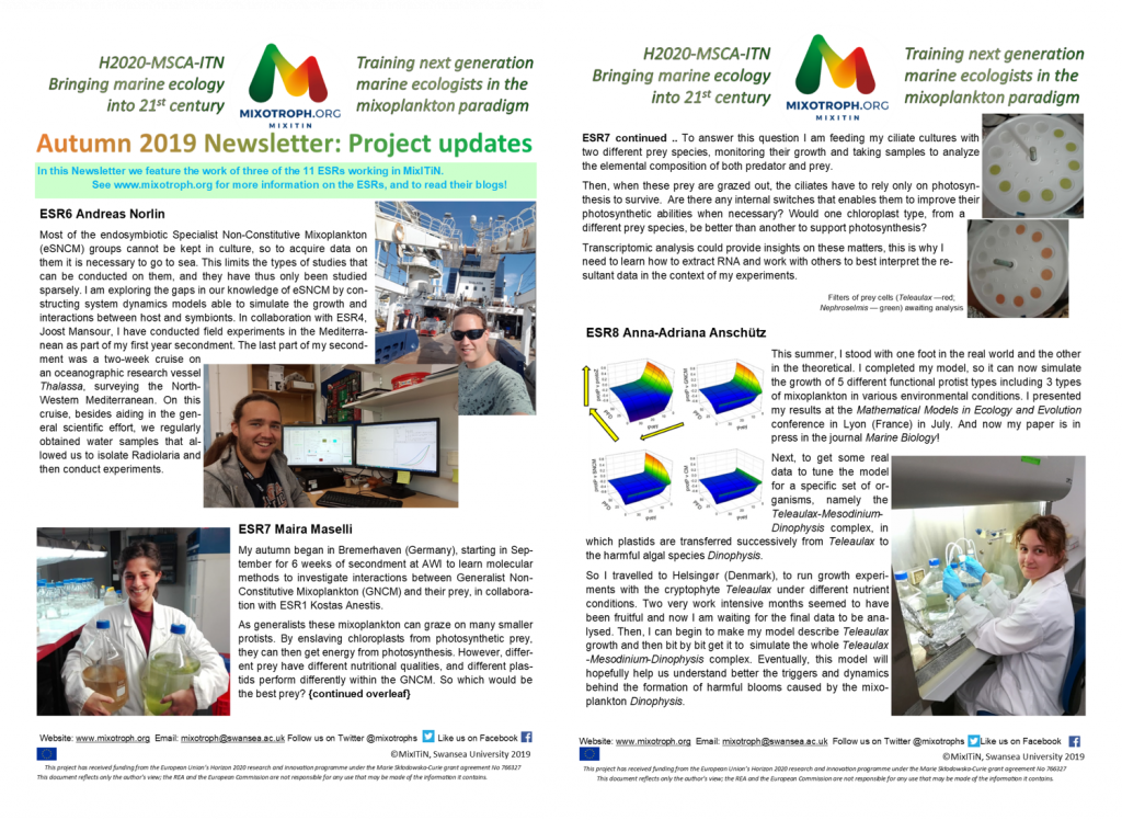 Autumn 2019 Newsletter