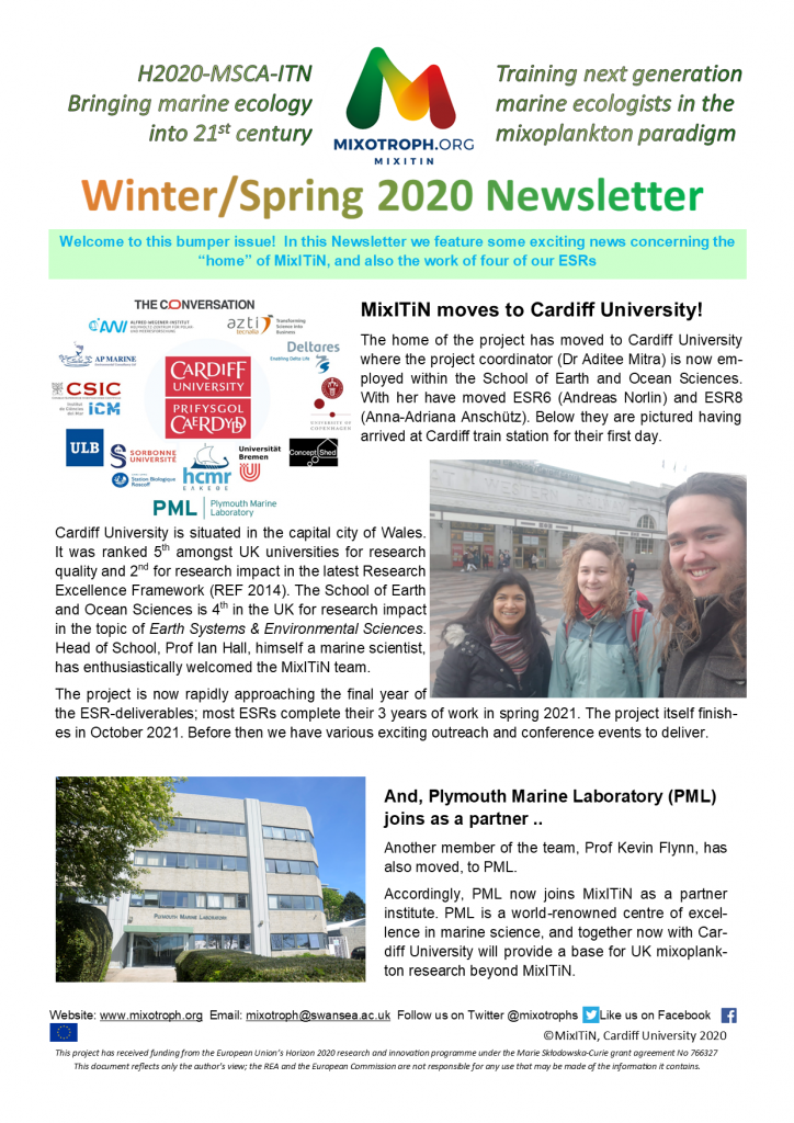 Winter/Spring 2020 Newsletter